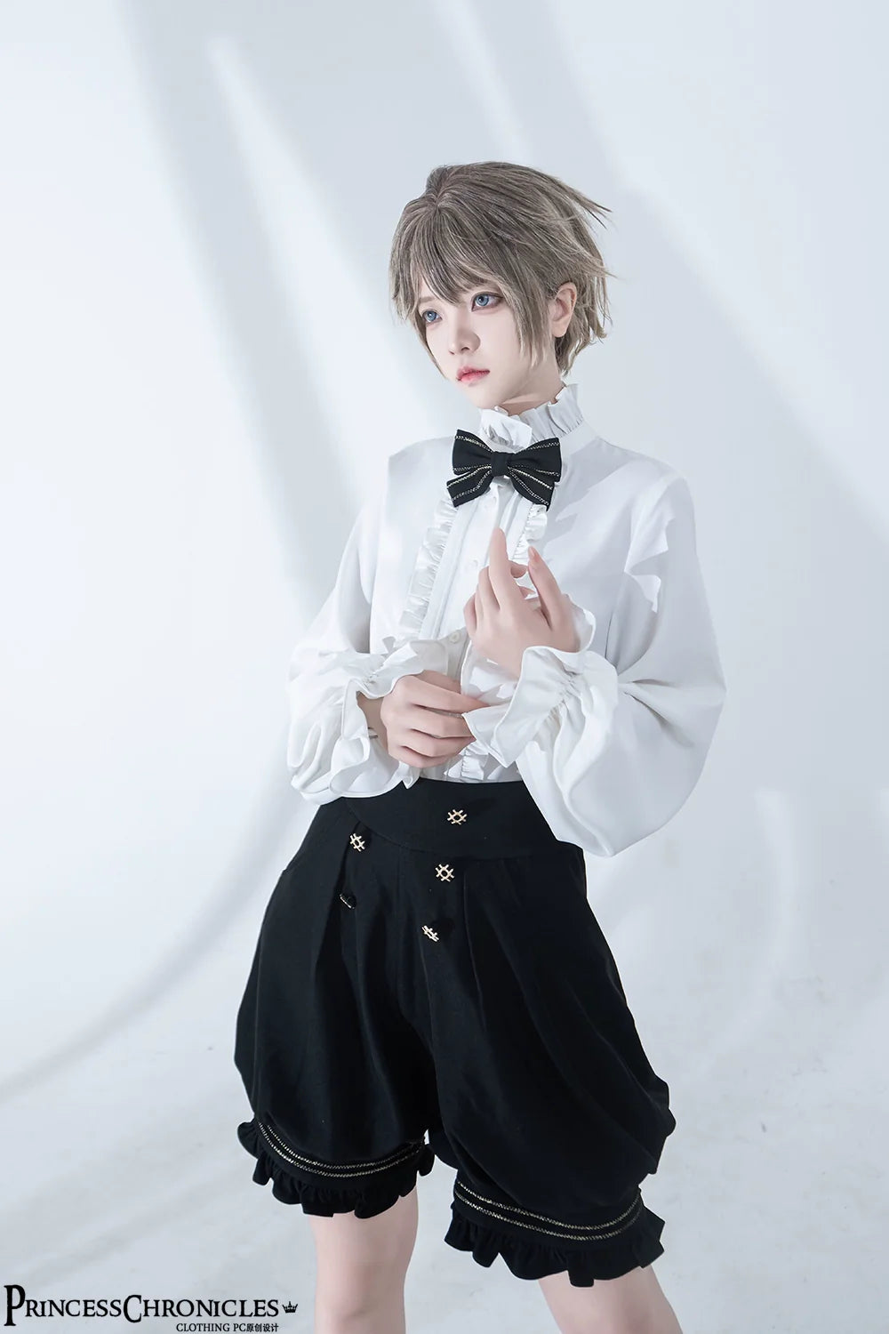 Princess Chronicles - Desperate Bunny - Ouji Lolita Vest Shorts Set