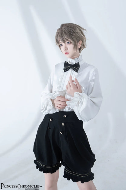 Princess Chronicles - Desperate Bunny - Ouji Lolita Vest Shorts Set
