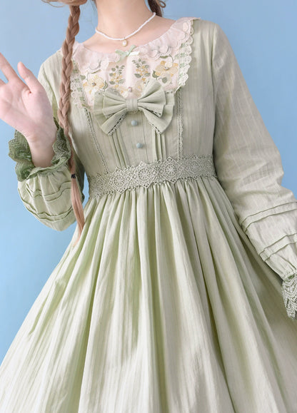 Strawberry Witch - Nerry - Sweet Lolita Embroidered OP Dress Multicolors