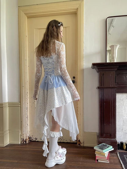 Angel suspender dress【s0000008727】