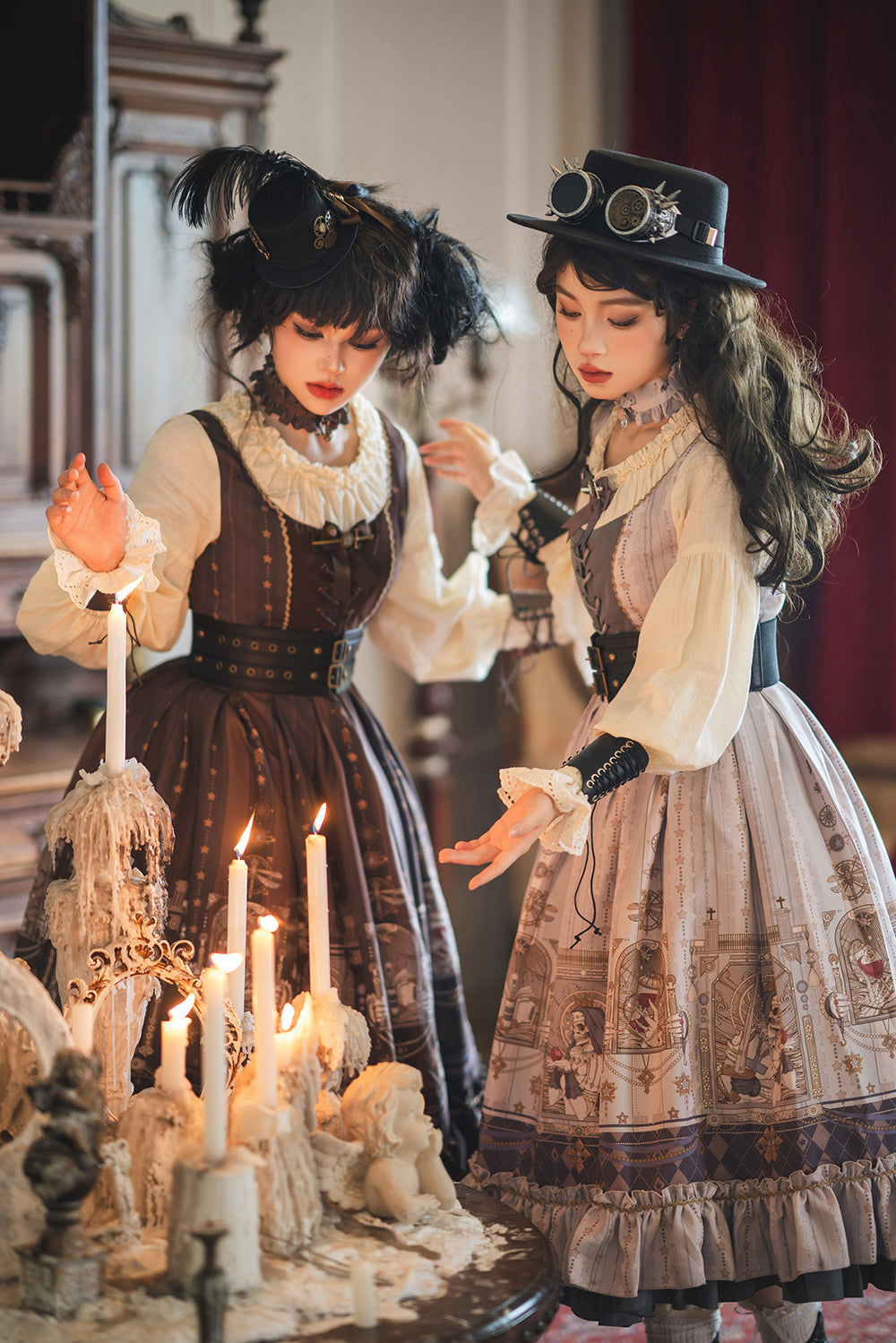 Miss Point - Demon Hunter's Diary - Lolita Accessories Hat KC Necklace Brooch Waistband