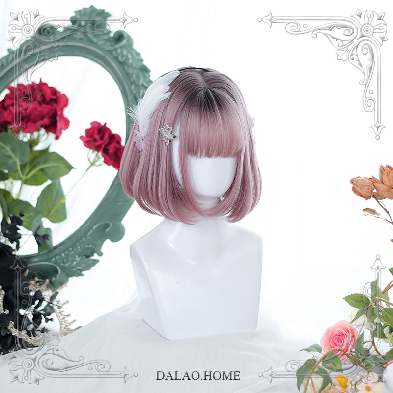 Dalao Home - Sweet 30cm BOBO Short Lolita Wig Multicolors