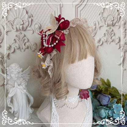Chestnut Lolita - Country Lolita Hand-made Headdress Accessory