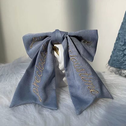 ZJstory - Gold Age - Retro Lolita Bow Necktie