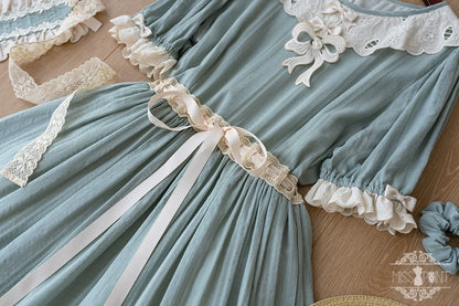 Miss Point - Customized Elegant Lolita OP Dress Cute Daily Girl Short Lolita Dress