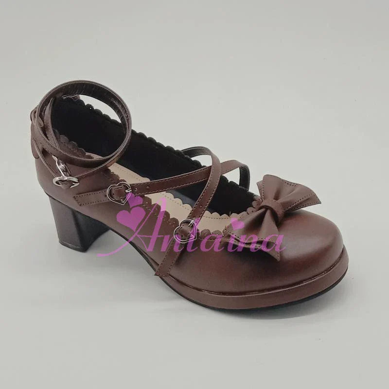 Antaina - Lolita Tea Party Heels Shoes Size 37-40