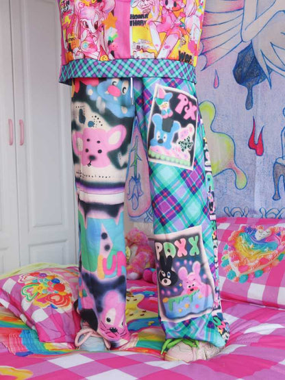 Loose flare pants【s0000010292】