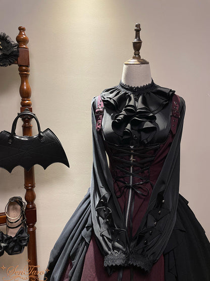 Sentaro - Dark Forest - Elegant Baroque Lolita Blouse