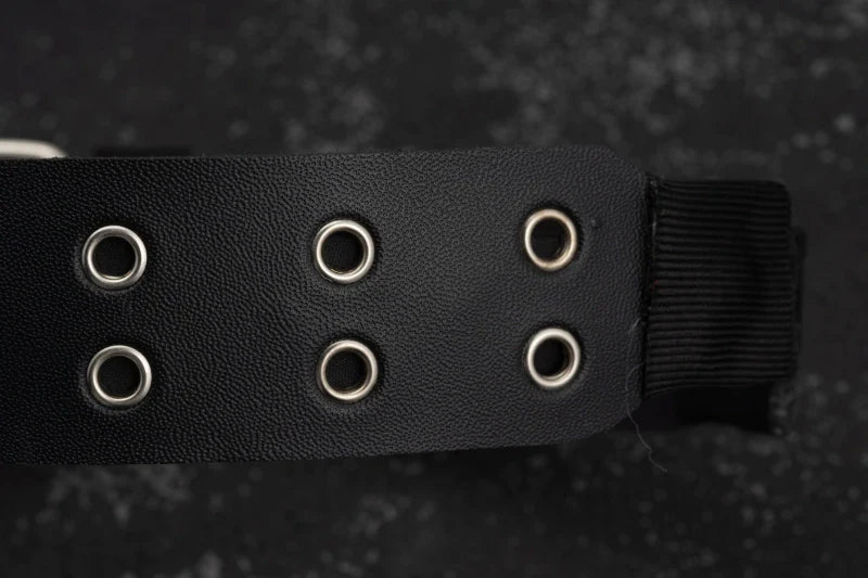 Strange Sugar - Gothic Lolita KC Faux Leather Punk Lolita Hair Accessories