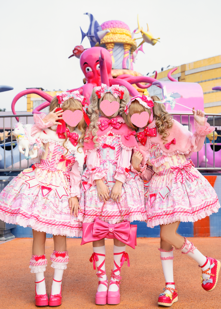 Letters from Unknown Star - Kawaii Lolita Cape Winter Lolita Shawl Daily