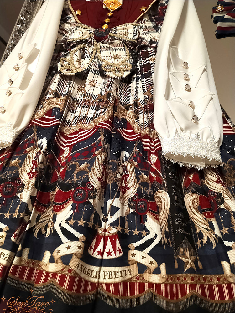 Sentaro - Dark Forest - Elegant Baroque Lolita Blouse