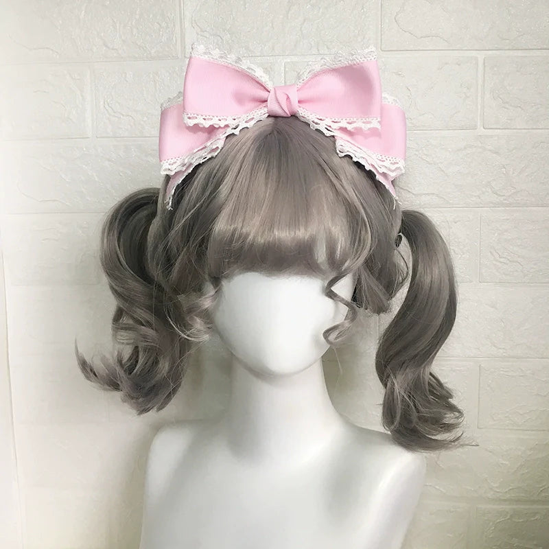 Qingyi Handmade - Sweet Lolita KC Multicolor Bow Lolita Headwear
