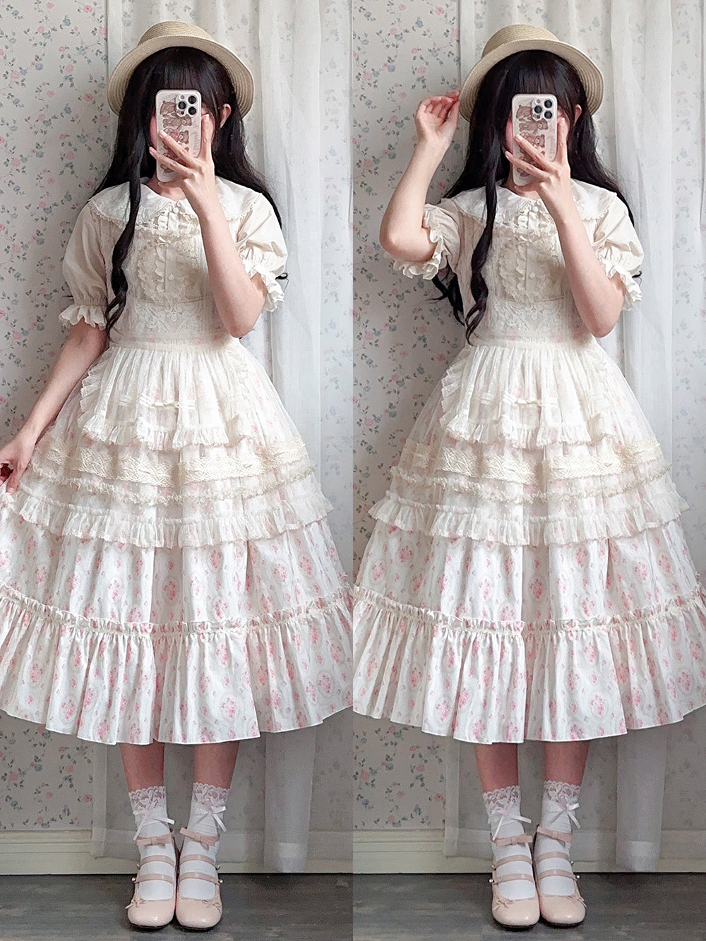 Miss Point - Happy Summer - Elegant Lolita Floral JSK Dress