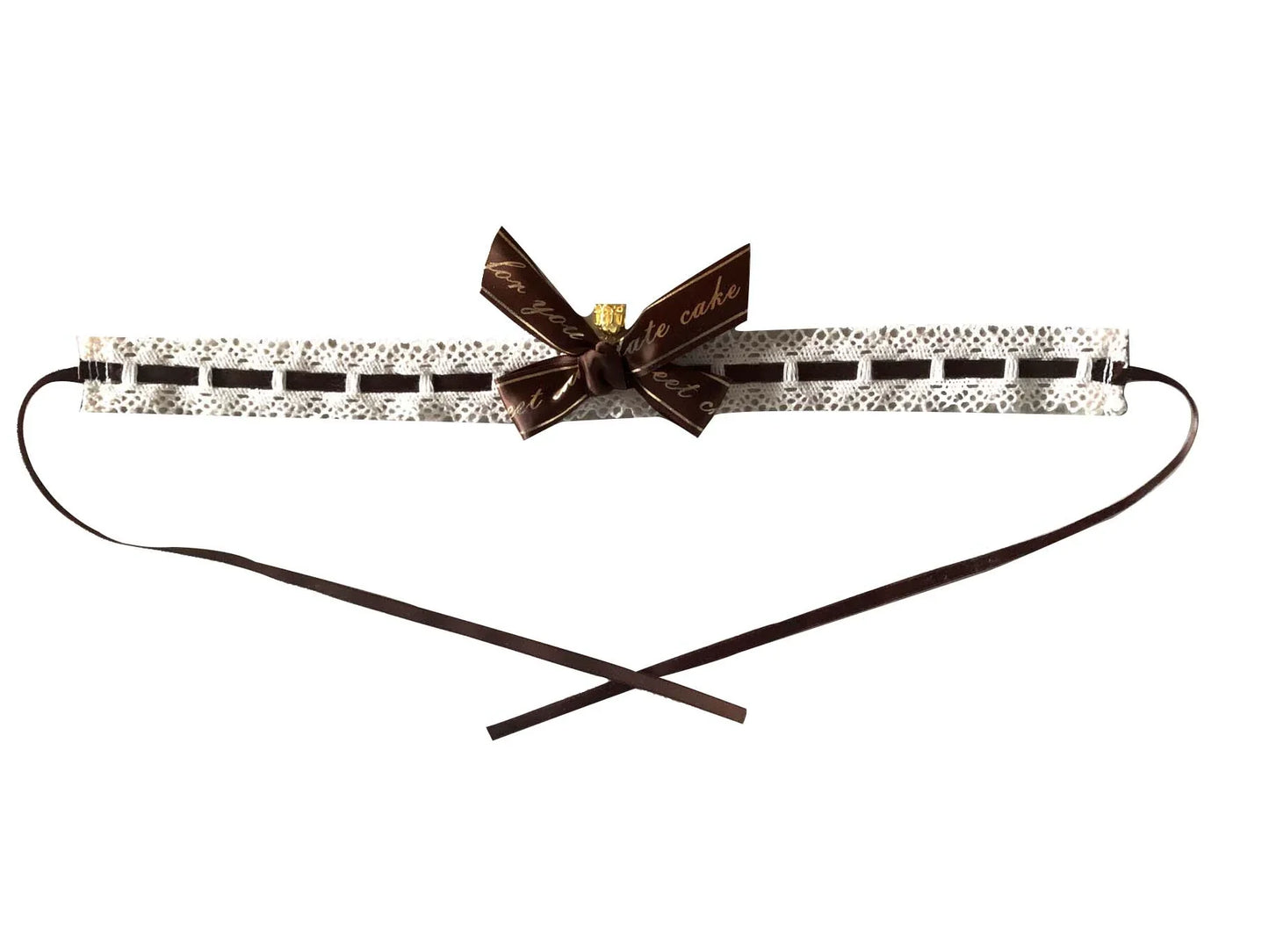 Chubby Cat Diary - Chocolate Layer Cake - Plus Size Cotton Lolita Jumper Dress