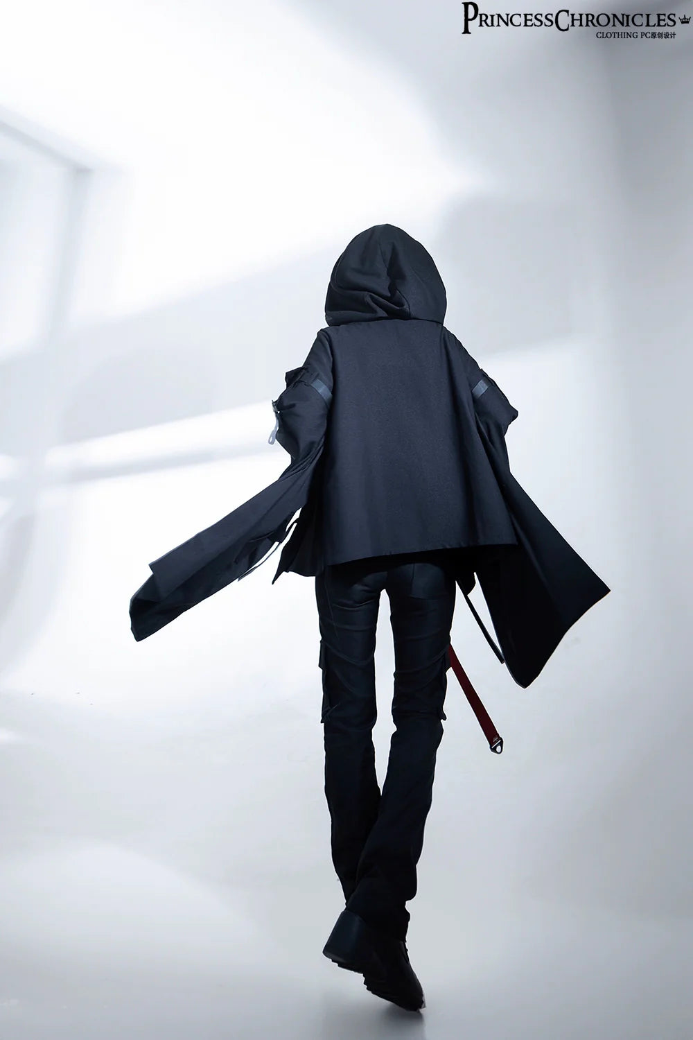 Princess Chronicles - Nameless Blade - Waste Soil Ouji Lolita Slim Black Pants