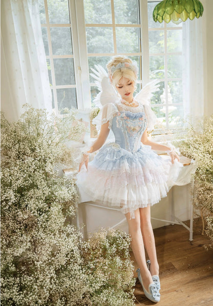 Garden Cat - Dreamy Dance Gorgeous Lolita JSK and SK