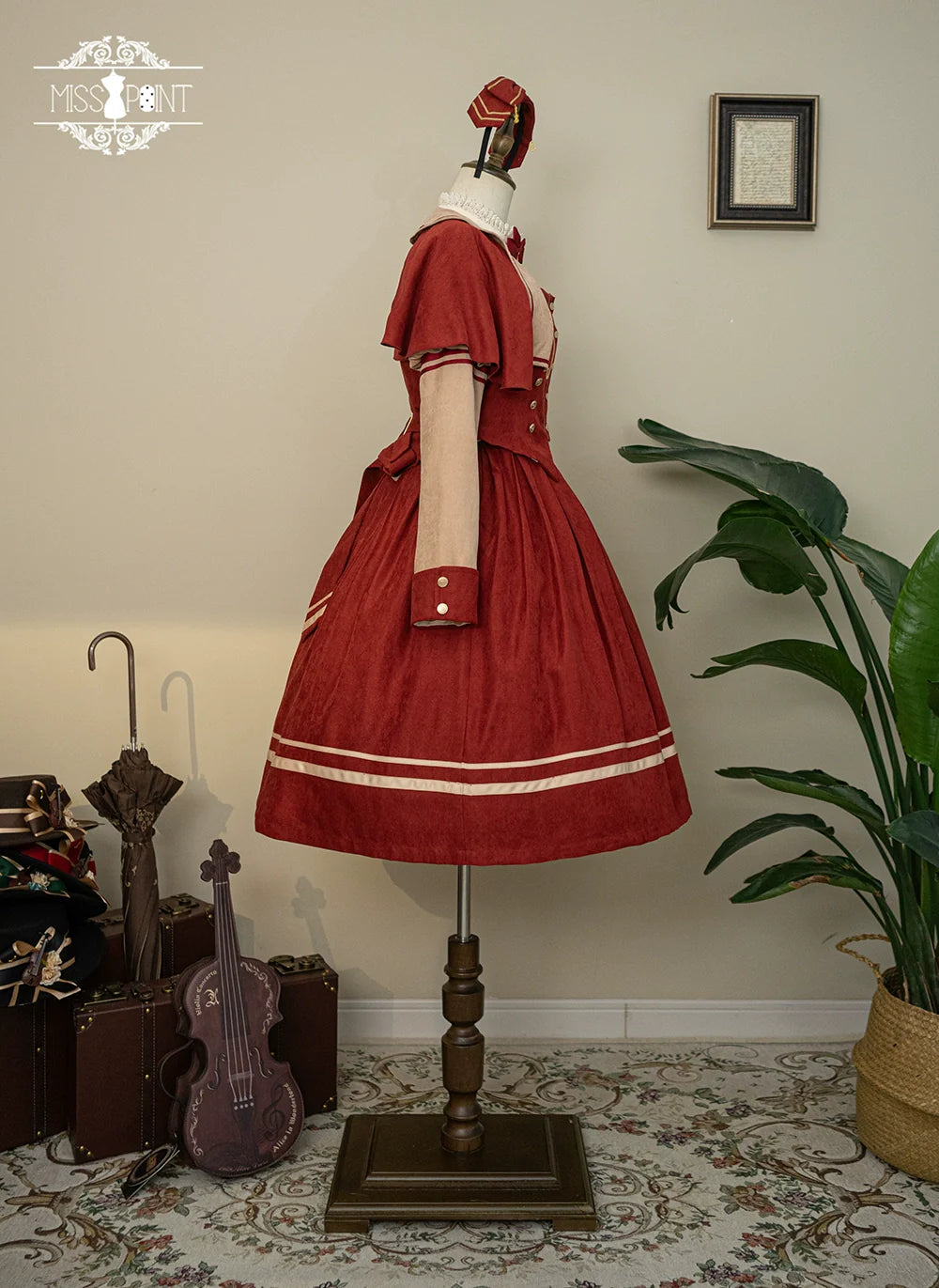 Miss Point - Elegant Lolita Coat - Golden Movement Customized Short Coat