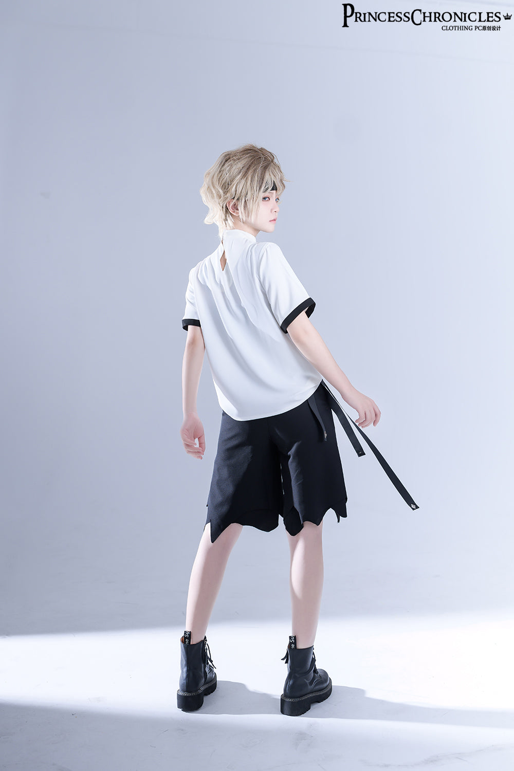 Princess Chronicles - LueYingGuiTan - Ouji Lolita White Embroidery Shirt