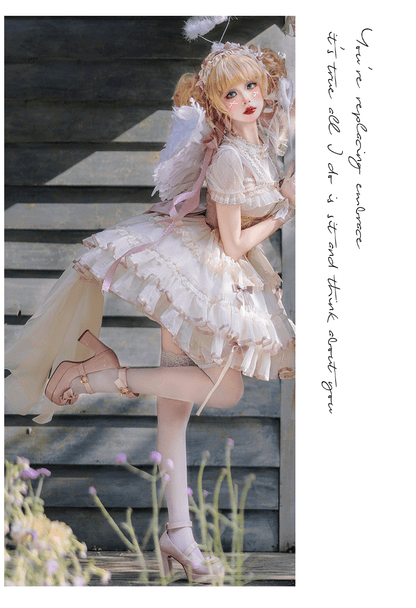 ZhiJinYuan - Time Waltz - Sweet Lolita Short Dress Ballet Style JSK