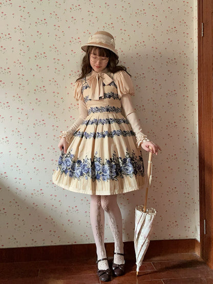 Miss Point - Classical Chocolate - Classic Lolita Blouse Customized Reteo Lolita Shirt