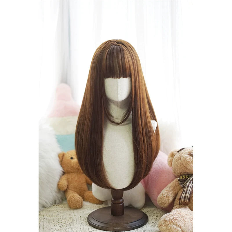 Imperial Tea - Daily Lolita Wig Long Straight Wigs