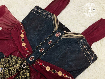 Miss Point - Dusk Best - Egyptian Lolita Dress Set Gorgeous JSK