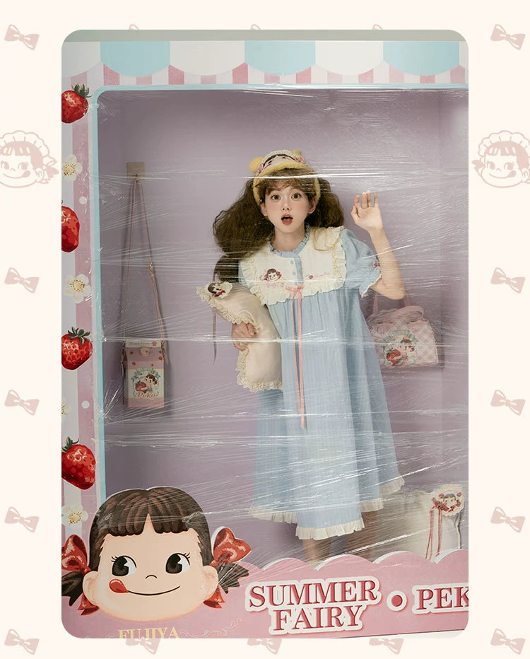 Summer Fairy - IP Collab Kawaii Lolita Dresses OP Home Wear Salopette Cardigan SK