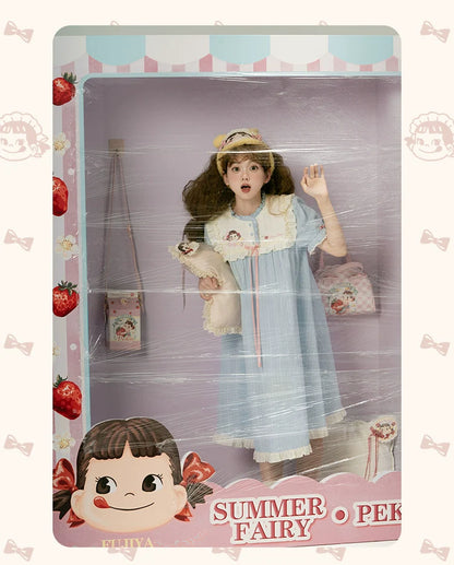 Summer Fairy - IP Collab Kawaii Lolita Dresses OP Home Wear Salopette Cardigan SK