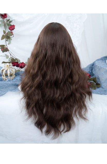 Alicegarden - Daily Lolita Wig Brown Wig With Long Wavy