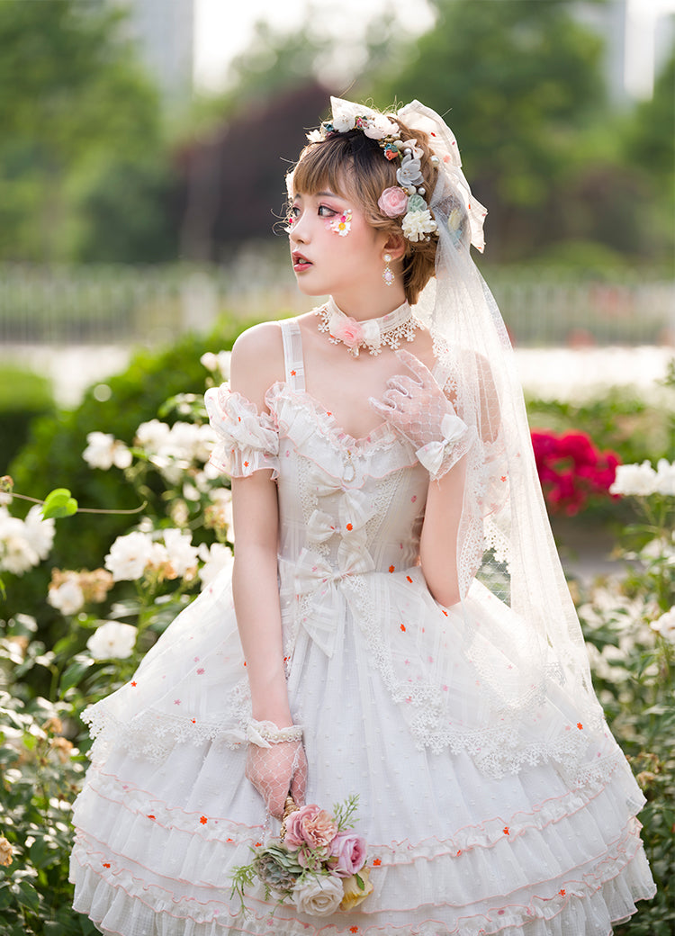 Youpairui - Bucharest - Calssic Lolita Jumper Dress Set