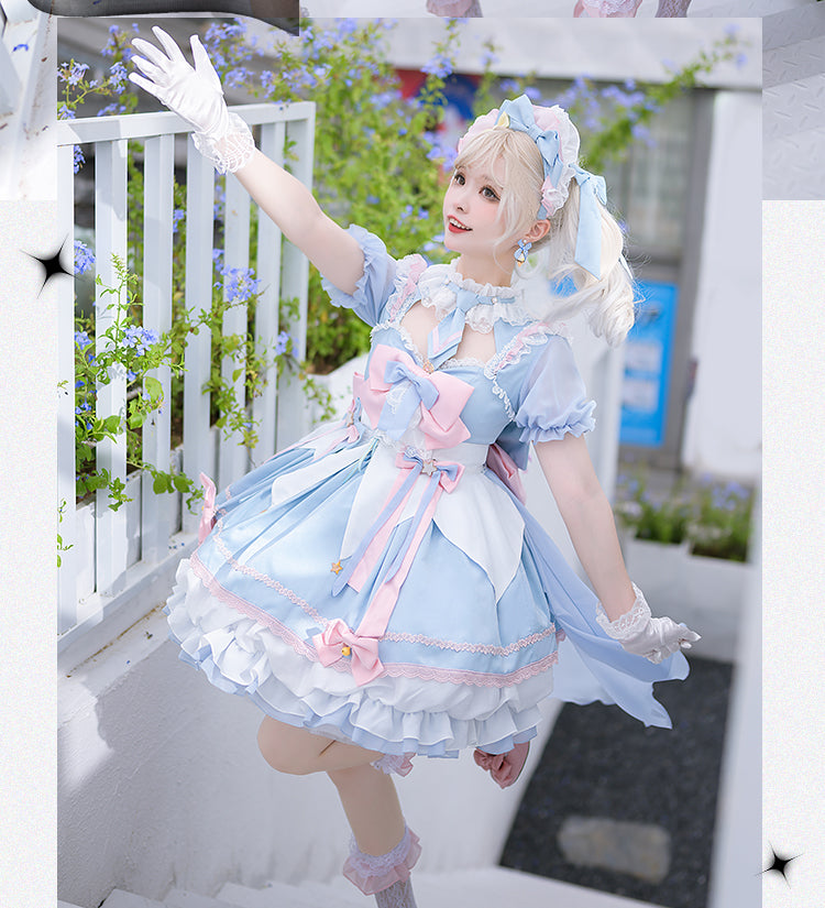 Forest Fluorescent Carps - Magic Girl Gorgeous Lolita OP