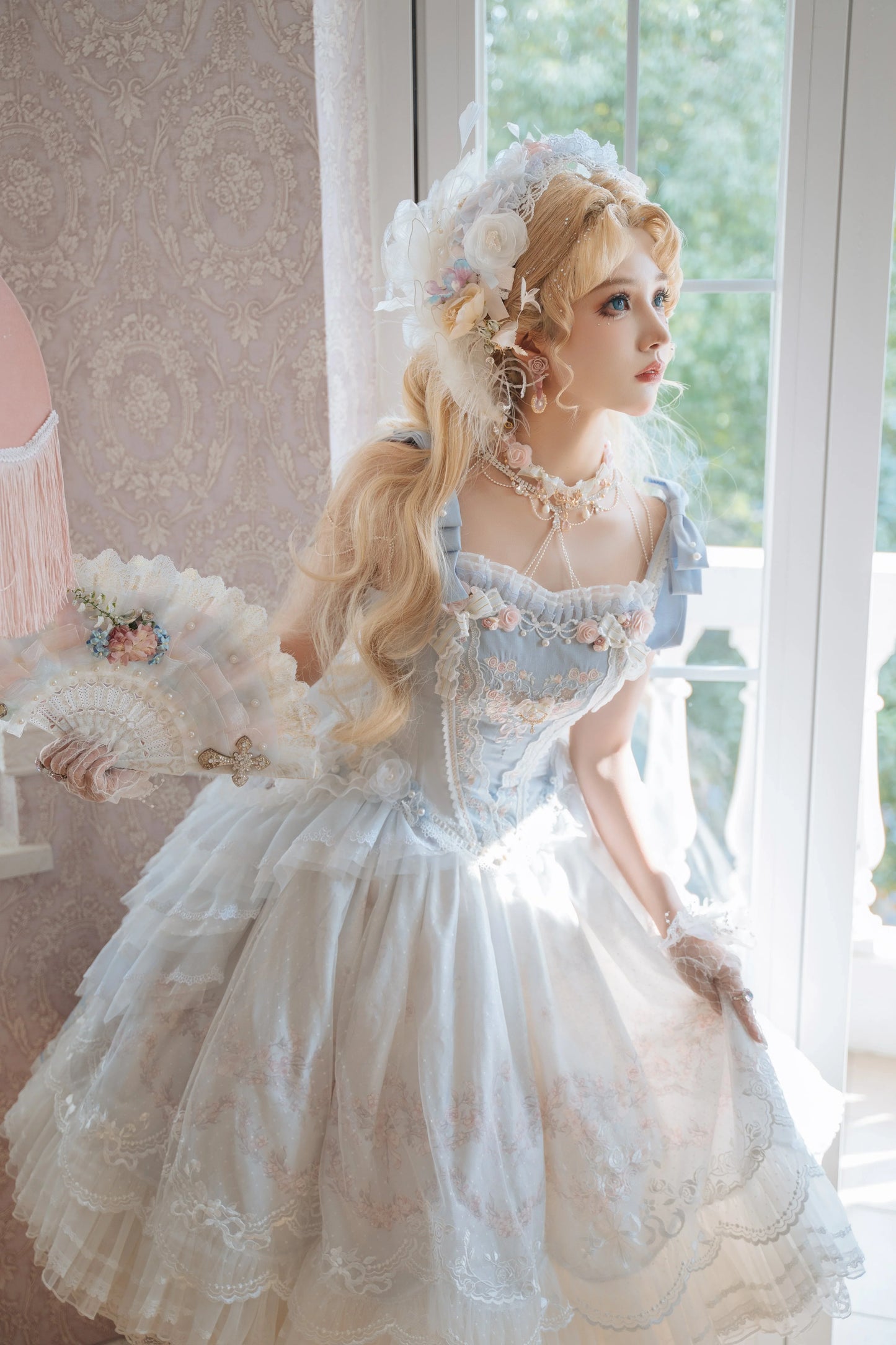 Garden Cat - Dreamy Dance Gorgeous Lolita JSK and SK