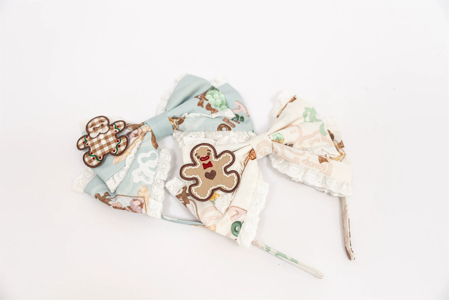 Babyblue - Bear Honey - Sweet Lolita Accessory Gingerbread Man Design