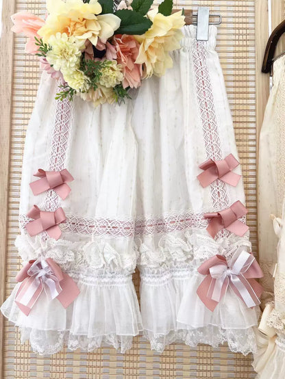 Ilovexiaolu - Gorgeous Lolita Bloomers in Coral Fleece & Cotton Styles