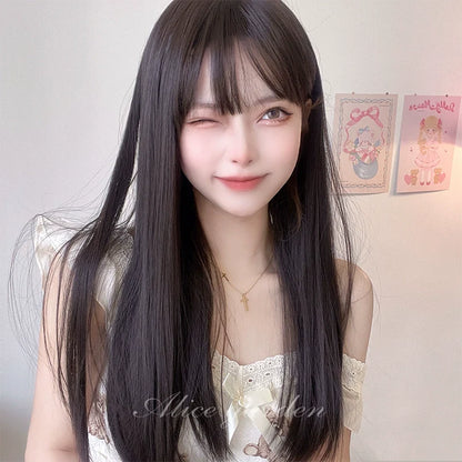 Alicegarden - Elegent Lolita Wig Long Straight Wigs