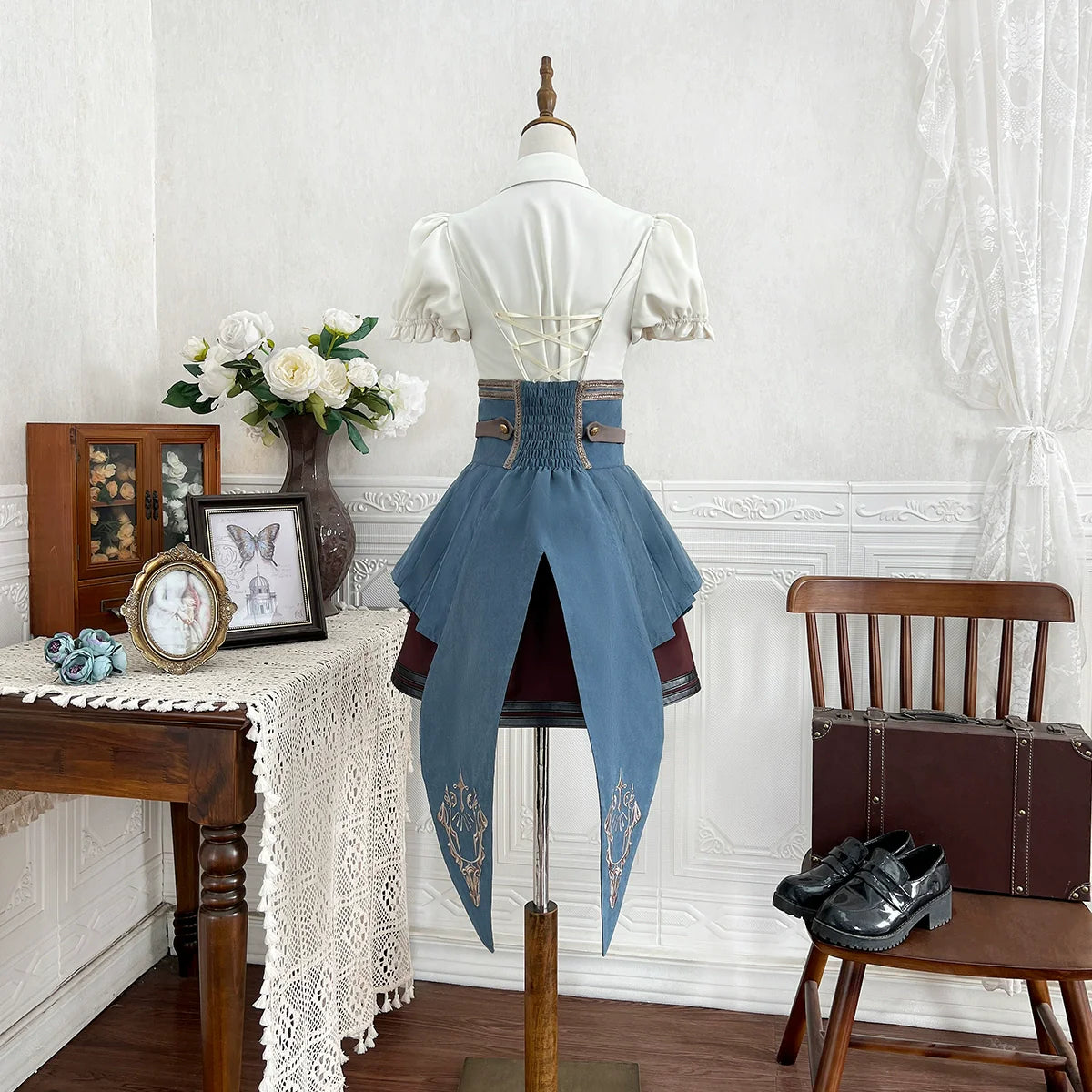 Your Princess - Fairyland Train Conductor - Punk Lolita Skirt Suit