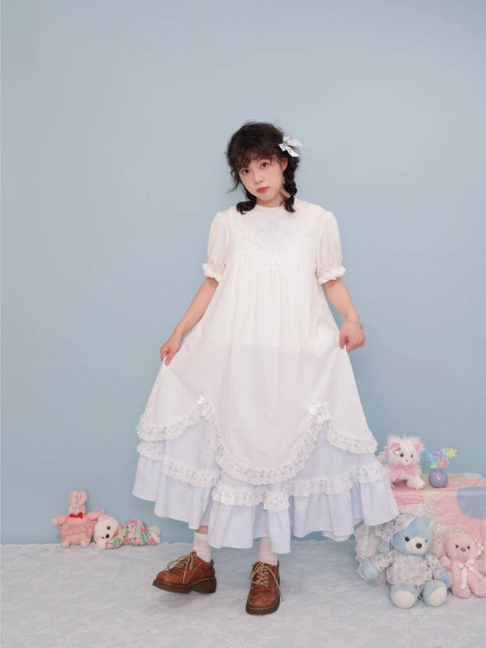 Retro girl plaid skirt【s0000009499】