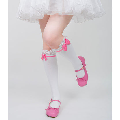 Roji roji - Spring Bow Lace Sweet Cotton Socks