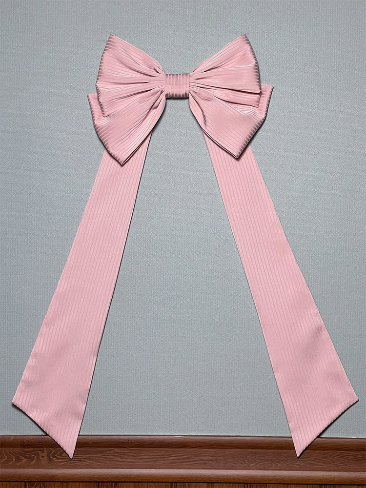 Alice Girl - Arrogant Miss - Sweet Lolita Trailing Large Bow with Long Ribbons