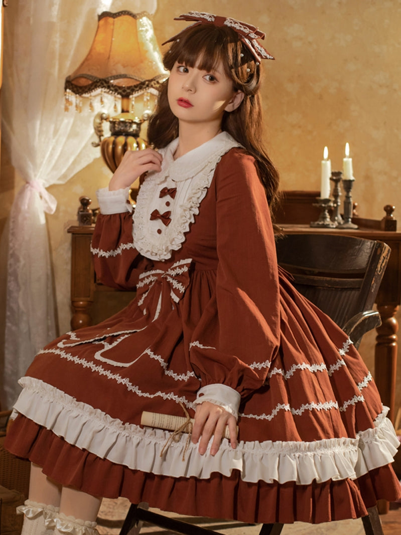 Eieyomi - Pastorale Rabbit - Kawaii Lolita OP Dress