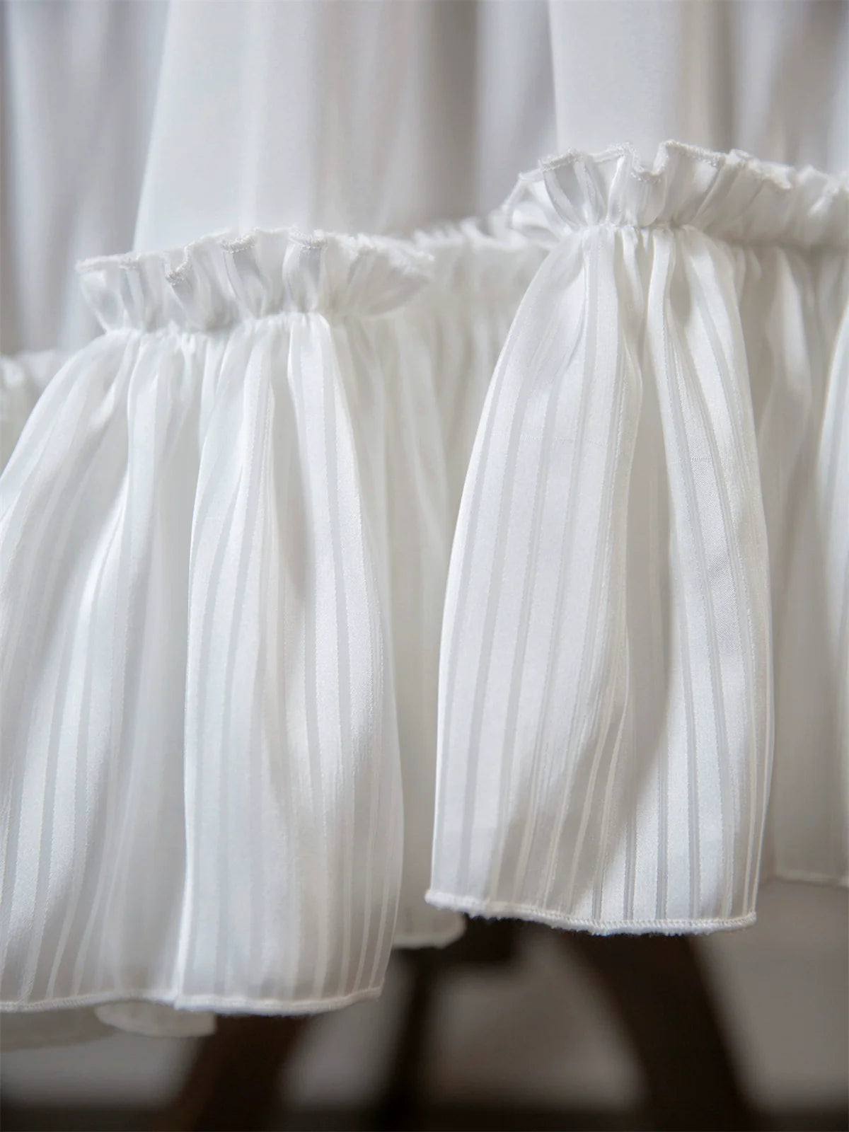 Muppet Mind Ben - Daily Lolita Extended Underskirt Black White and Red Lolita Skirt