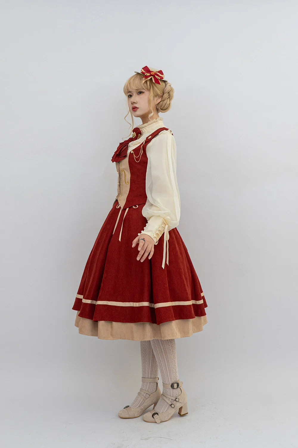 Miss Point - Golden Movement - Elegant Lolita Waistcost Short Vest Customized