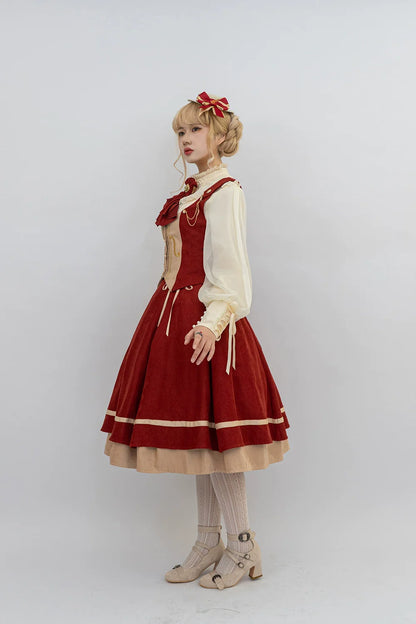 Miss Point - Golden Movement - Elegant Lolita Waistcost Short Vest Customized