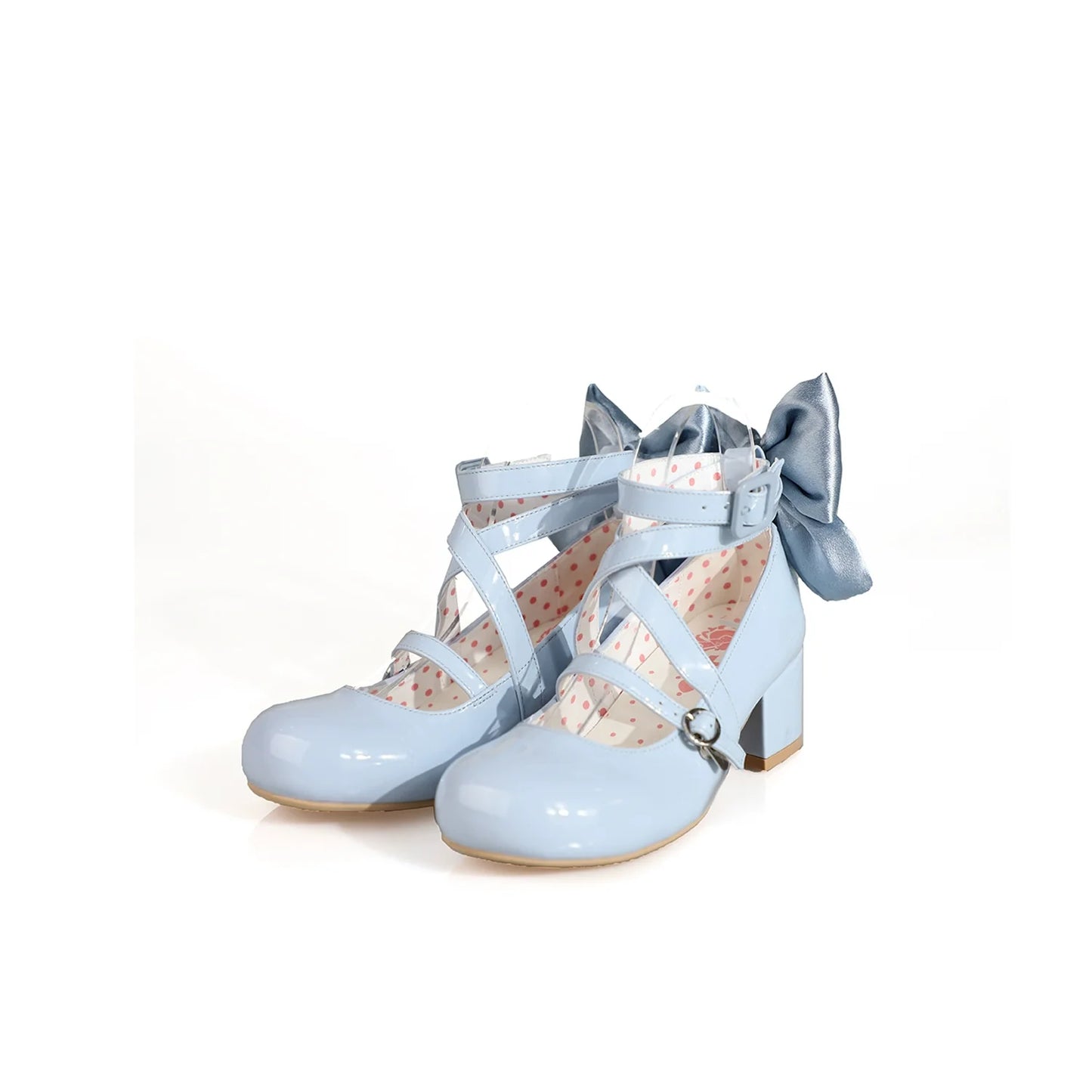 MODO - Follow in the Moonlight - Sweet Lolita Round Toe Shoes with Large Bow