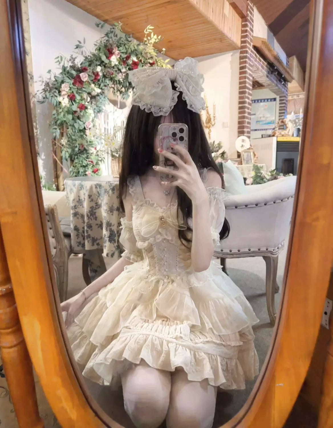 Sugar Girl - Rose Tale - Sweet Lolita JSK Summer Lolita Suspender Dress