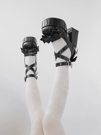 Beauty Bunny - Star Prayer - Kawaii Lolita Shoes Round Toe Summer Heels