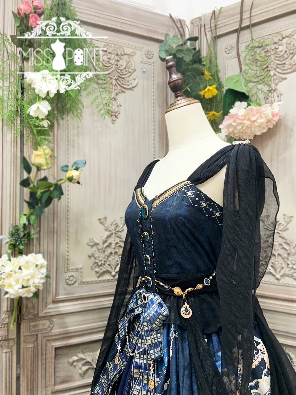 Miss Point - Dusk Best - Egyptian Lolita Dress Set Gorgeous JSK