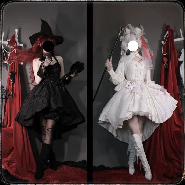 Strawberry Duck - Gothic Lolita Dress White Lolita JSK