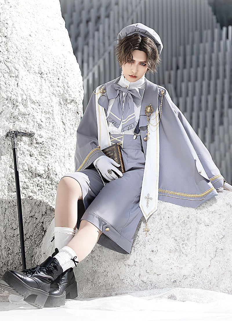 Forest Fluorescent Carps - Choir - Ouji Lolita Suits Multicolor