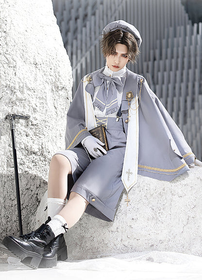 Forest Fluorescent Carps - Choir - Ouji Lolita Suits Multicolor